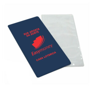 PORTA VOLANTE DE LOTERIA-PVC FLEXÍVEL 0,2M-FORRO EM PAPELÃO - 2g | 1X0 - 300 unidades | CONDO0064