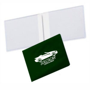 PORTA DOCUMENTO DUPLO- PVC FLEXÍVEL 0,2MM - FORRO EM PAPELÃO - 2g | 1X0 - 500 unidades | CONDO0072