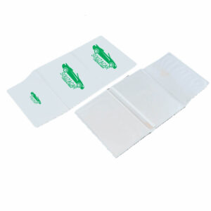PORTA DOCUMENTO TRIPLO-PVC FLEXÍVEL 0,2MM - FORRO EM PAPELÃO - 2g | 1X0 - 500 unidades | CONDO0082