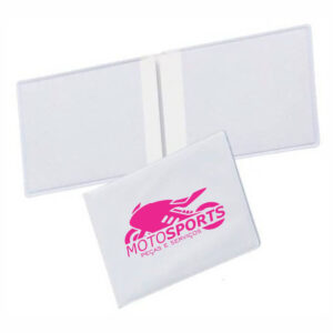 PORTA DOCUMENTO DUPLO- PVC FLEXÍVEL 0,2MM - FORRO EM PAPELÃO - 2g | 1X0 - 1000 unidades | CONDO0092