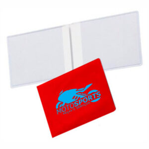 PORTA DOCUMENTO DUPLO- PVC FLEXÍVEL 0,2MM - FORRO EM PAPELÃO - 2g | 1X0 - 1000 unidades | CONDO0095