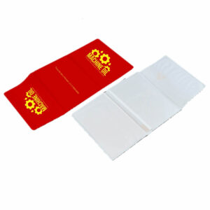 PORTA DOCUMENTO TRIPLO-PVC FLEXÍVEL 0,2MM - FORRO EM PAPELÃO - 2g | 1X0 - 3000 unidades | CONDO0129