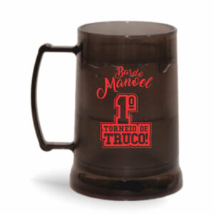 CANECA COM GEL INCOLOR DE 300ML DE COR TRANSPARENTE COLIRIDA - 10g | 1X0 - 300 unidades | CONDO0691