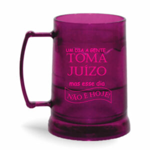 CANECA COM GEL INCOLOR DE 300ML DE COR TRANSPARENTE COLIRIDA - 10g | 1X0 - 3000 unidades | CONDO0700