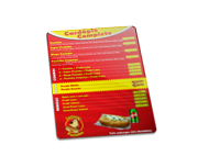 PLASTICO COMPACTO-CARDAPIO - 50g | 4X0 - 24 unidades | CPC54025