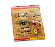 PVC BRANCO - CARDAPIO - 50g | 4X0 - 2 unidades | CP3401C