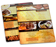 PLASTICO COMPACTO-CARDAPIO - 50g | 4X4 - 50 unidades | CPC34450