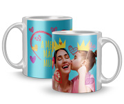 CANECA PORCELANA BRANCA - 350g | 4X0 - 5 unidades | CPB05