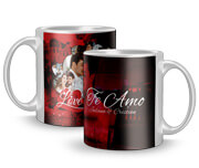 CANECA PORCELANA BRANCA - 350g | 4X0 - 25 unidades | CPB25