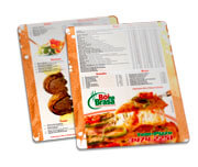 PLASTICO COMPACTO-CARDAPIO - 50g | 4X4 - 48 unidades | CPC44450