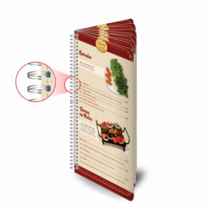 PVC BRANCO - CARDAPIO - 50g | 4X4 - 4 unidades | CPCW12B