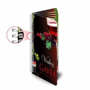 PVC BRANCO - CARDAPIO - 50g | 4X4 - 8 unidades | CPCW12C