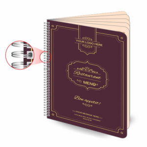 PVC BRANCO - CARDAPIO - 50g | 4X4 - 24 unidades | CPCW12H