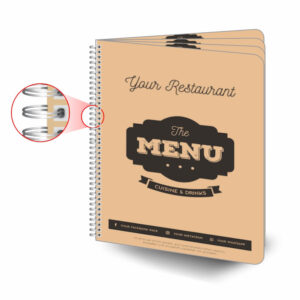 PVC BRANCO - CARDAPIO - 50g | 4X4 - 1 unidade | CPCW21303