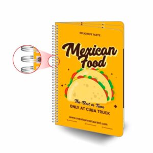 PLASTICO COMPACTO-CARDAPIO - 50g | 4X4 - 5 unidades | CPCW6MC