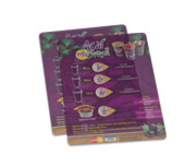 PVC TRANSLUCIDO TINTA BRANCA DIGITAL - 30g | 4X0 - 100 unidades | CPT540100