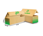 CAIXA DE CARTAO PERSONALIZADA - CAPACIDADE 1000 - 340g | 1X0 - 50 unidades | CX1000P1