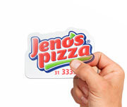 ADESIVO VINIL TRANSPARENTE TINTA BRANCA - 120g | 4X0 - 50 unidades | EA1TB