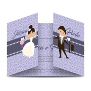 COUCHE LAMINACAO HOLOGRAFICA FRENTE E VERSO - 250g | 4X4 - 250 unidades | EIC250CC