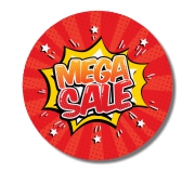 ADESIVO METALIZADO VINIL COM TINTA BRANCA - 120g | 4X0 - 20020 unidades | ETQ7CM16