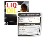 ADESIVO VINIL TRANSPARENTE TROCA DE OLEO - 120g | 4X1 - 250 unidades | ETQTOBC