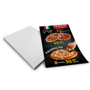 APERGAMINHADO - 180g | 4X0 - 50 unidades | F5010C