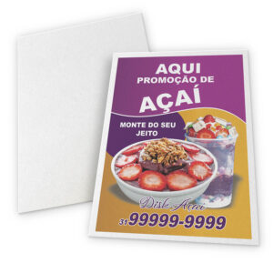 APERGAMINHADO - 150g | 4X0 - 10 unidades | FA18410C