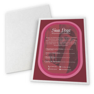 APERGAMINHADO - 180g | 4X0 - 5 unidades | FA1845