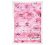 ADESIVO VINIL BRANCO - LAMINACAO HOLOGRAFICA - 120g | 4X0 - 25 unidades | FADH25