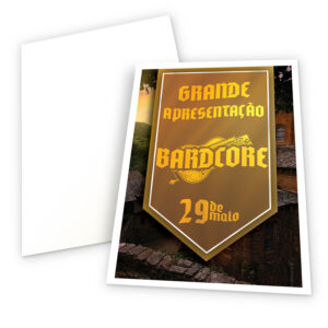 COUCHE BRILHO - DIGITAL - 300g | 4X0 - 25 unidades | FLF01CC25