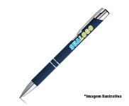 CANETAS ESFEROGRÁFICAS - METALIZADAS - 10g | 4X0 - 25 unidades | GIFT0592