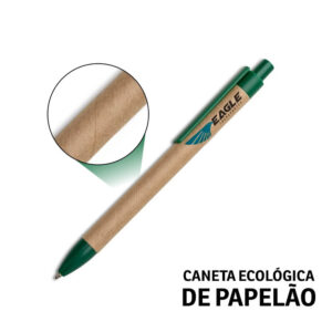 CANETAS ESFEROGRÁFICAS - ECOLOGICAS - 10g | 4X0 - 25 unidades | GIFT0596