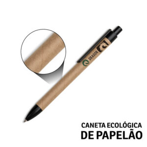 CANETAS ESFEROGRÁFICAS - ECOLOGICAS - 10g | 4X0 - 100 unidades | GIFT0598