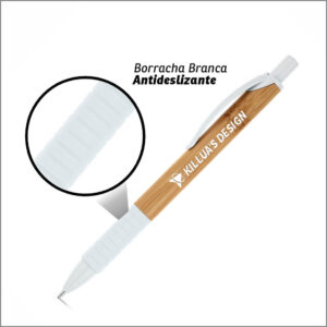CANETAS ESFEROGRÁFICAS - ECOLOGICAS - 10g | 4X0 - 25 unidades | GIFT0618