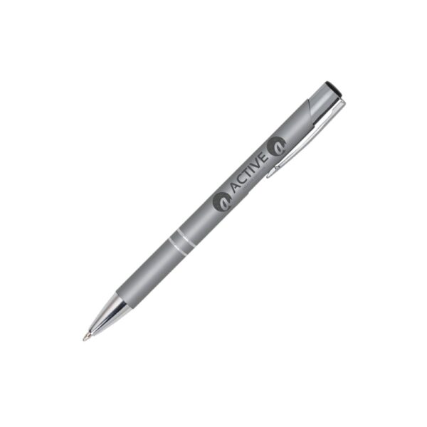 CANETAS ESFEROGRÁFICAS - METALIZADAS - 10g | 4X0 - 100 unidades | GIFT0647
