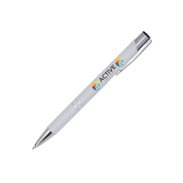 CANETAS ESFEROGRÁFICAS - METALIZADAS - 10g | 4X0 - 100 unidades | GIFT0655