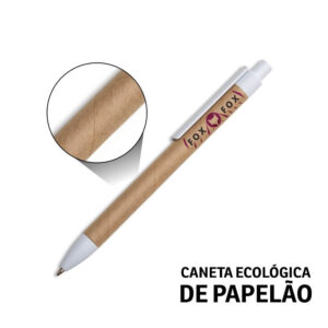 CANETAS ESFEROGRÁFICAS - ECOLOGICAS - 10g | 4X0 - 25 unidades | GIFT0691