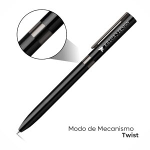 CANETAS ESFEROGRÁFICAS - METALIZADAS - 10g | 4X4 - 50 unidades | GIFT1096