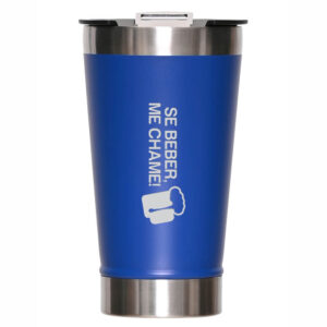 COPO TÉRMICO COM ABRIDOR - PAREDE DUPLA E AÇO - 470ML - 10g | 1X0 - 5 unidades | GIFT1339