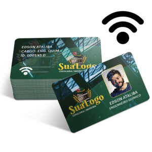 CARTÃO DE PROXIMIDADE - PVC BRANCO - 76g | 4X4 - 10 unidades | GIFT1435