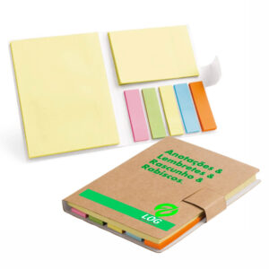 BLOCO ADESIVADO EM CARTÃO - POST IT - 70g | 4X0 - 25 unidades | GIFT1449