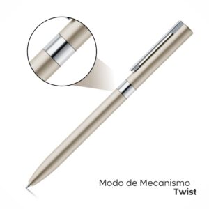 CANETAS ESFEROGRÁFICAS - METALIZADAS - 10g | 0X0 - 25 unidades | GIFT1761