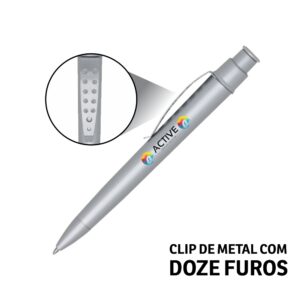 CANETAS ESFEROGRÁFICAS - PLASTICO - 10g | 4X4 - 100 unidades | GIFT1943