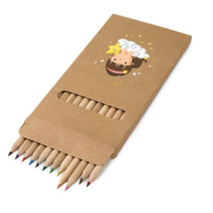 51746 - LÁPIS DE COR - CAIXA COM 12 - CROCO - 10g | 4X0 - 100 unidades | GIFT2018