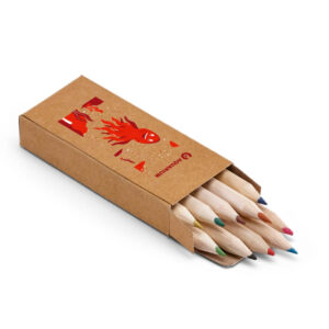 51931- MINI LÁPIS DE COR - CAIXA COM 10 - CRAFTI - 10g | 4X0 - 10 unidades | GIFT2027