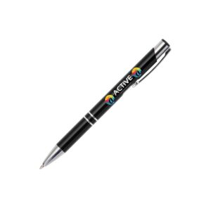 CANETAS ESFEROGRÁFICAS - METALIZADAS - 10g | 4X0 - 100 unidades | GIFT2100