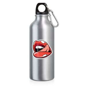 DTF - 94623 SQUEEZE DE ALUMINIO COM MOSQUETAO - 500ML - 10g | 4X0 - 1 unidade | GIFT2302