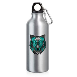 DTF - 94623 SQUEEZE DE ALUMINIO COM MOSQUETAO - 500ML - 10g | 4X0 - 10 unidades | GIFT2304