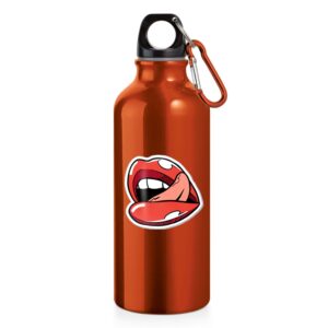 DTF - 94623 SQUEEZE DE ALUMINIO COM MOSQUETAO - 500ML - 10g | 4X0 - 1 unidade | GIFT2305