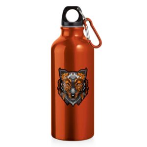 DTF - 94623 SQUEEZE DE ALUMINIO COM MOSQUETAO - 500ML - 10g | 4X0 - 10 unidades | GIFT2307